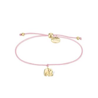 Šňůrkový náramek pro štěstí s přívěskem slona Little Elephant TJ-0599-B-17 Tamaris