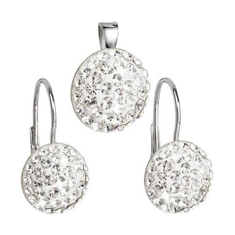 Sada šperků s krystaly Swarovski 39086.1 (náušnice, přívěsek) Evolution Group