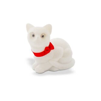 Semišová dárková krabička Kočka KDET8-W Beneto Exclusive