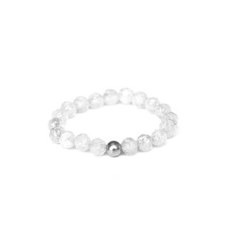 Minerální prsten s měsíčním kamenem POL-R06 Agato / Obvod: 49 mm - 49 mm