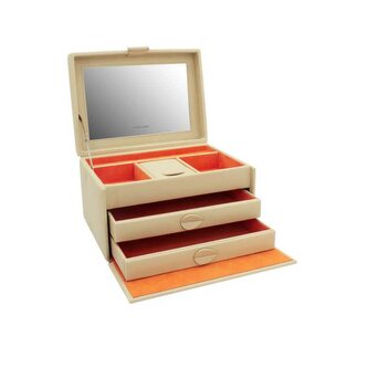 Designová béžová šperkovnice Boho 20132-1 Friedrich Lederwaren