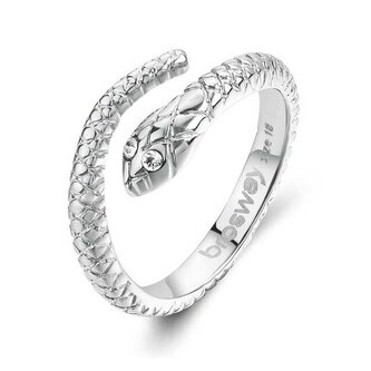 Originální ocelový prsten Had Chakra BHKR005 Brosway / Obvod: 56 mm - 56 mm