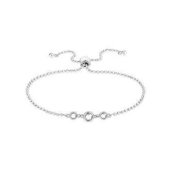 Stříbrný náramek se zirkony Tiny Glimmer TJ-0606-B-22 Tamaris