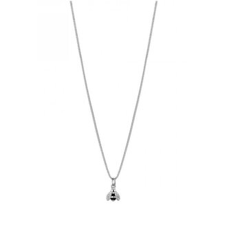 Slušivý stříbrný náhrdelník se včelkou Allegra RZAL025 (řetízek, přívěsek) Rosato