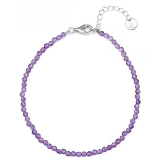 Minerální náramek s ametystem POL-B03/21L Agato