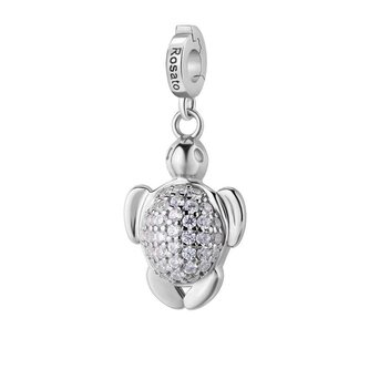 Slušivý stříbrný přívěsek Mořská želvička Storie RZ255R Rosato