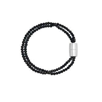 Dvojitý korálkový náramek s krystaly Magnetica System TJ3687 Breil