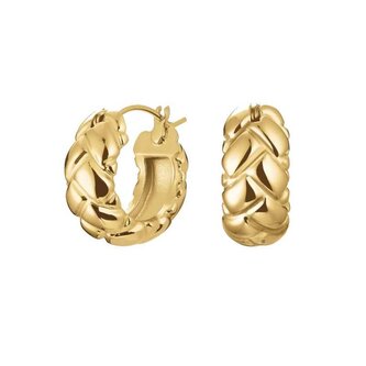 Nadčasové kruhové náušnice Mini JEMBG-J970 Rosefield