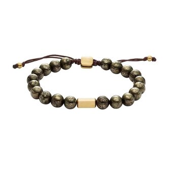 Moderní pánský korálkový náramek JF04820710 Fossil