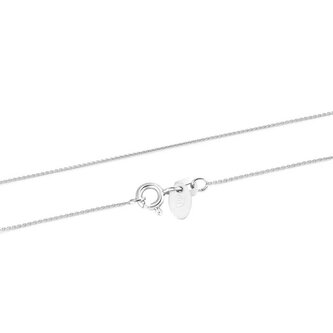 Jemný stříbrný řetízek Anker AGS1099 CH Beneto Exclusive / Délka: 40 cm