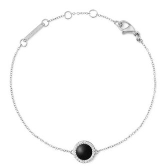 Něžný náramek s achátem a krystaly DW00401438 Daniel Wellington