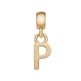 Pozlacený přívěsek písmeno "P" Charms DW00400499 Daniel Wellington