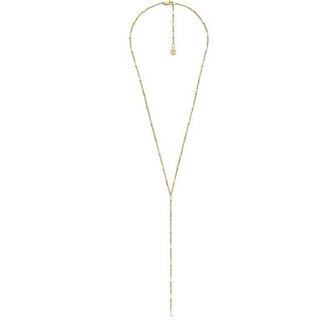 Módní pozlacený náhrdelník All Stacked Up JF04808710 Fossil