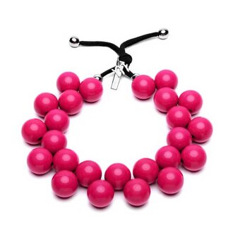 Originální náhrdelník C206 18 2436 Fuscia Ballsmania