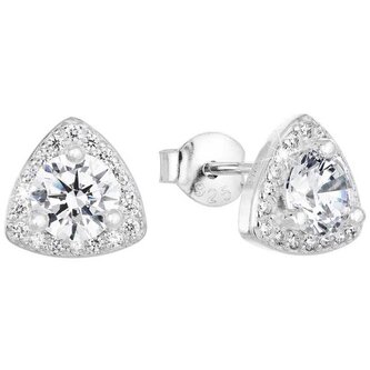 Stříbrné náušnice se zirkonem 11062.1 Evolution Group