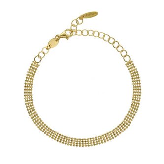 Pozlacený náramek pro ženy Empire A4922-DP Victoria Cruz