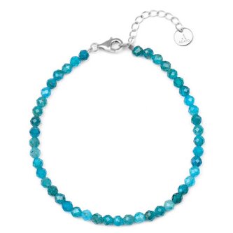 Slušivý minerální náramek s apatitem POL-B05/21L Agato