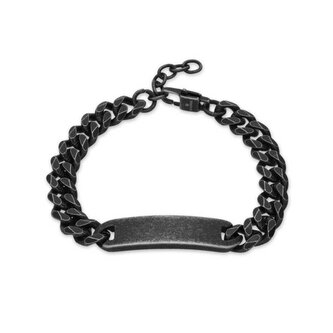 Černý pánský náramek z oceli B1000765 Diverse