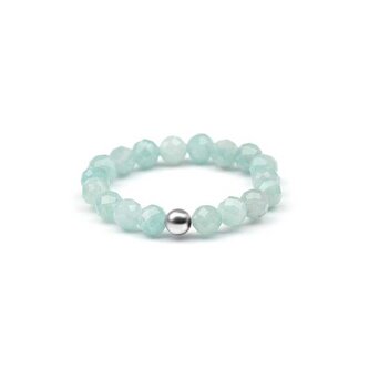 Minerální prsten s amazonitem POL-R08 Agato / Obvod: 49 mm - 49 mm