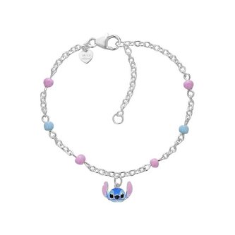 Slušivý stříbrný náramek Stitch Mini BS00101SL-47.CS Disney