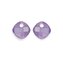 Přívěsky na náušnice z ametystu EAGEM05-CC Sparkling