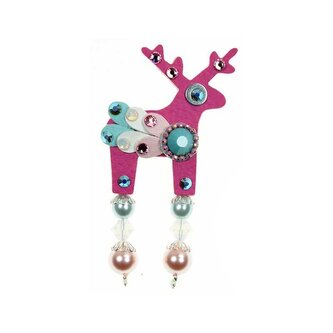 Malý růžový jelínek Květínka Deers