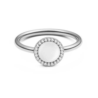 Originální prsten s perletí a krystaly Audrey DW0040127 Daniel Wellington / Obvod: 52 mm - 52 mm