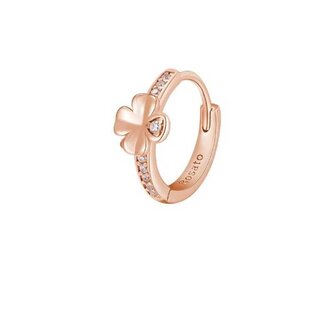 Bronzová single náušnice Čtyřlístek Storie RZO059 Rosato