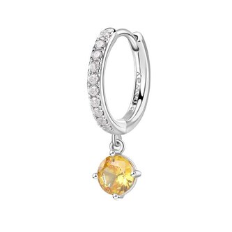 Kruhová single náušnice Fancy Energy Yellow FEY75 Brosway