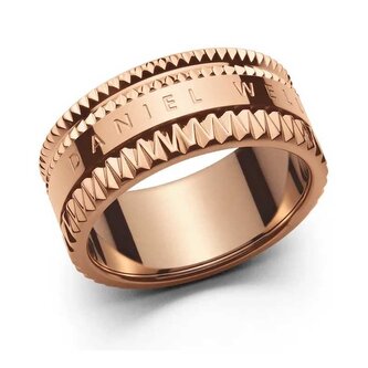 Nepřehlédnutelný bronzový prsten Elevation DW0040019 Daniel Wellington / Obvod: 62 mm - 62 mm