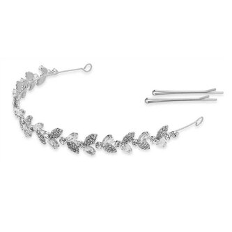 Třpytivá čelenka do vlasů s krystaly Troli