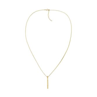 Pozlacený náhrdelník s přívěskem Linear 2780951 Tommy Hilfiger