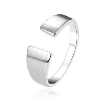 Stříbrný otevřený prsten AGT-R04X42 Agato / Obvod: 52 mm - 52 mm