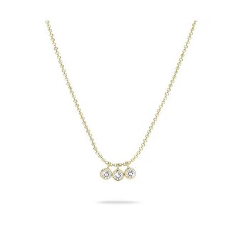 Pozlacený náhrdelník se zirkony Tiny Glimmer TJ-0604-N-45 Tamaris