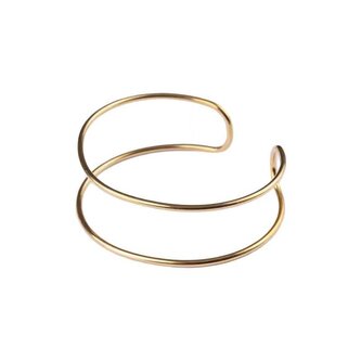 Pozlacený pevný náramek Arlina EWB250336G Emily Westwood