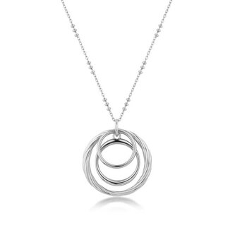 Nepřehlédnutelný ocelový náhrdelník Amy BAY06 (řetízek, přívěsky) Brosway