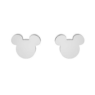 Minimalistické ocelové náušnice Mickey Mouse E600179L-B.CS Disney
