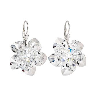 Náušnice květiny 31130.1 krystal Evolution Group