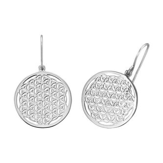 Stříbrné náušnice Květ života ERE-LIFL Engelsrufer