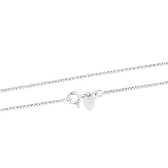 Nadčasový stříbrný řetízek Kostka/Venezia AGS672CH Beneto Exclusive / Délka: 42 cm