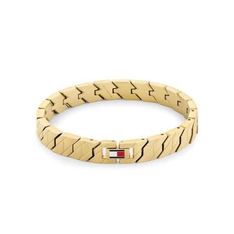 Designový pánský náramek z pozlacené oceli Lars 2790620 Tommy Hilfiger