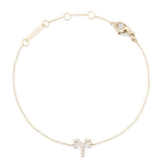 Pozlacený řetízkový náramek znamení Beran Crystal Zodiac DW00400907 Daniel Wellington