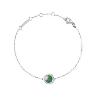 Stylový náramek s jadeitem a krystaly DW00401436 Daniel Wellington