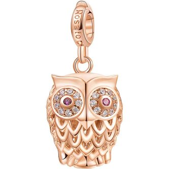 Bronzový přívěsek Sovička se zirkony Storie RZ002 Rosato