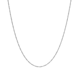 Moderní stříbrný řetízek Lambáda Beneto Exclusive / Délka: 45 cm