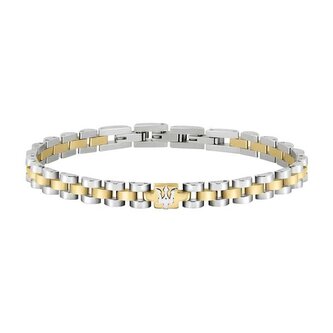 Stylový bicolor náramek Iconic JM320AST09 Maserati