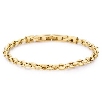 Fashion pozlacený náramek pro muže Riptide BTD030 Brosway