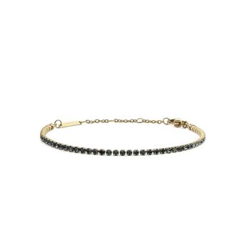 Pozlacený náramek s krystaly Classic Tennis DW00401107 Daniel Wellington