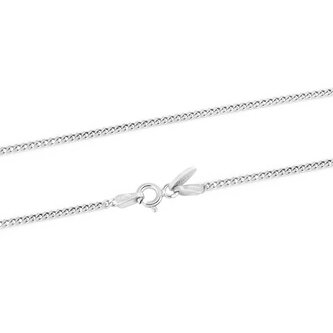 Originální stříbrný řetízek Pancer AGS670 Beneto Exclusive / Délka: 42 cm