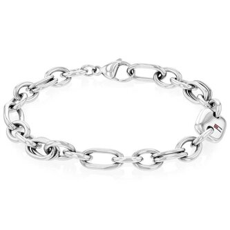 Módní náramek z oceli Contrast Link Chain 2780789 Tommy Hilfiger